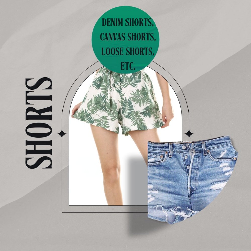 Shorts Sizes 8-12 / S -XL, 1X